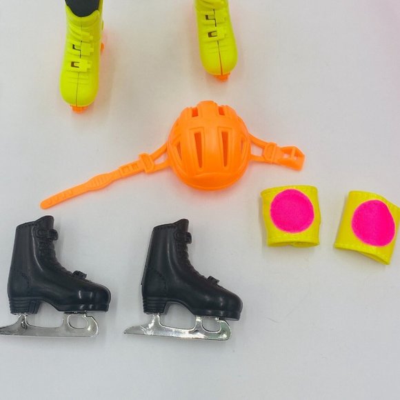 Vintage Mattel Barbie 1994 Hot Skatin’ Ken Doll, Retro Neon Pop Culture 13513 - Picture 5 of 9